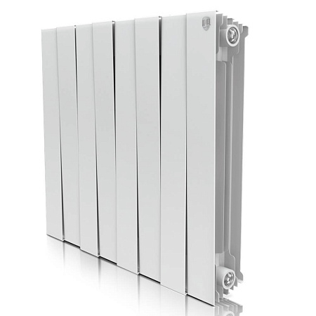 Радиатор биметалл Royal Thermo PianoForte 500/Bianco Traffico - 8 секц.