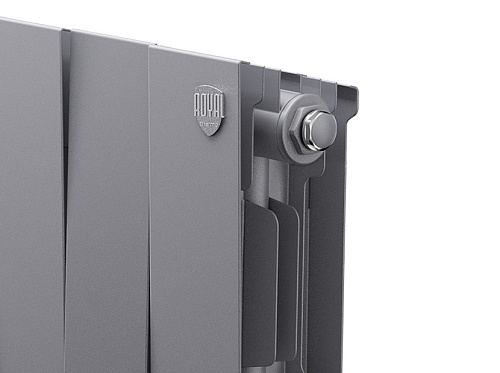 Радиатор Royal Thermo PianoForte 200 /Silver Satin - 8 секц.