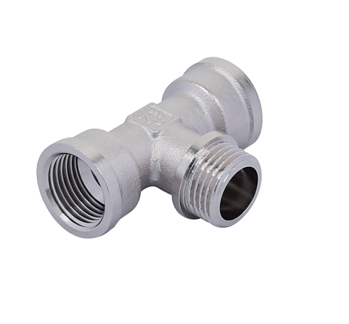 Тройник никелированный  3/4г*3/4ш*3/4г  (ZEISSLER) ZSr.163.0705