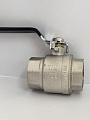 Кран шаровой никелированный 11/2" г-г рычаг TIM DE1212X