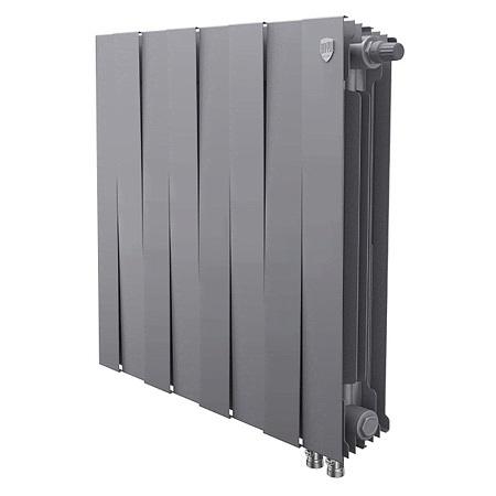 Радиатор Royal Thermo PianoForte 500 /Silver Satin - 8 секц. VDR