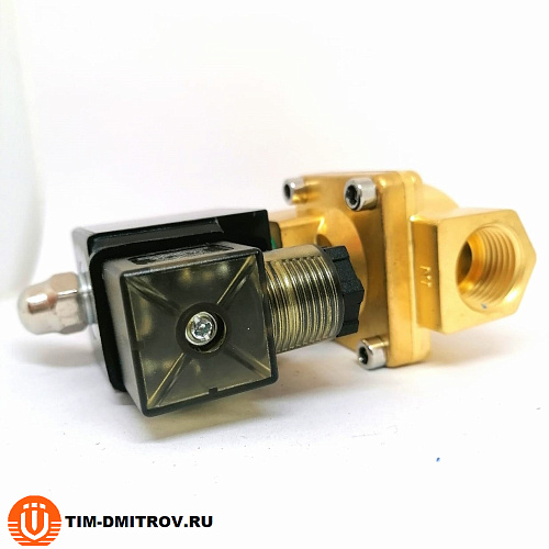 Клапан электромагнитный (нормально закрытый) 220В 0.3-16BAR G1/2", SVC-0102