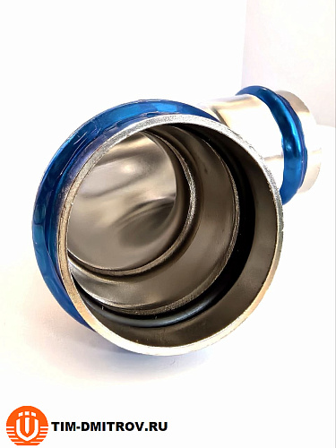 Двухраструбный пресс-угольник из нержавеющей стали 90° 35*35mm ZTI.551.003535