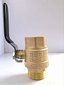 Кран шаровой TIM (рычаг), 1 1/4" Г-Ш, DE1209