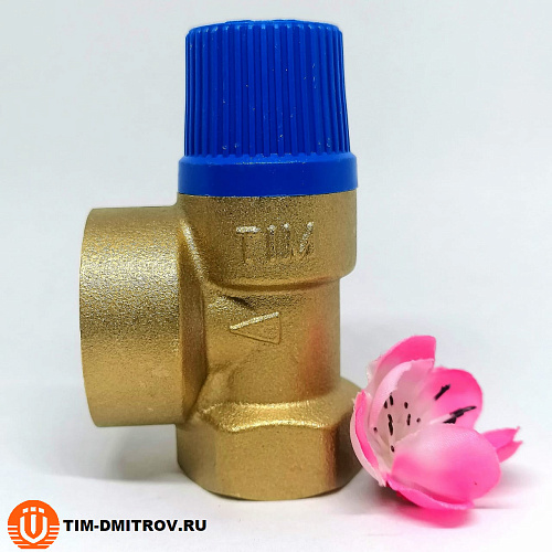 Предохранительный клапан для систем водоснабжения 8 bar - 3/4*1 г/г  BL34FF-C-8