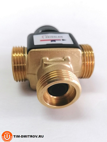 Термостатический смесительный клапан Zeissler 1 НР 30-70°С KVs 3.2, BL3150C04