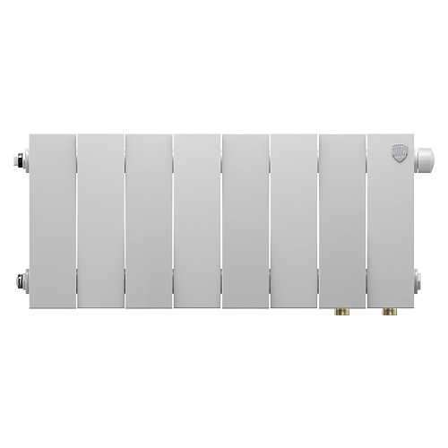 Радиатор биметаллический Royal Thermo PianoForte 200 Белый VL80 - 8 секц.