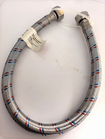 Подводка для воды Гигант TIM 60 см, 3/4" гайка - гайка, арт.C36-6