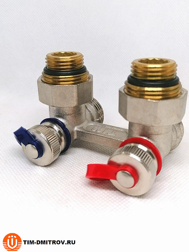 Мультифлекс узел нижнего подключения угловой 1/2"x3/4" "евроконус", TIM, арт. ME021A