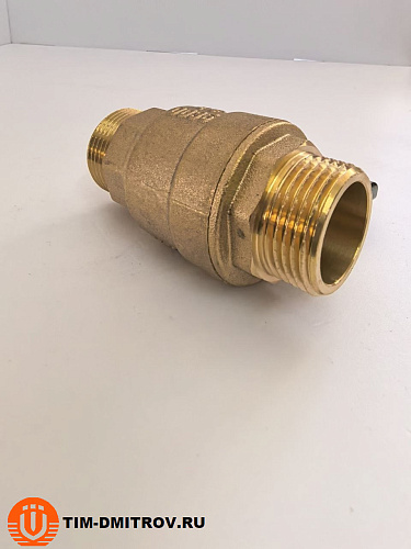 Кран шаровой TIM, 3/4", Ш/Ш, бабочка, полный проход,DE1220