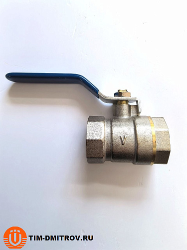 Кран шаровой эконом класса 3/4" г-г рычаг TIМ V03FF-2