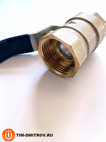 Кран шаровой эконом класса 3/4" г-г рычаг TIМ V03FF-2