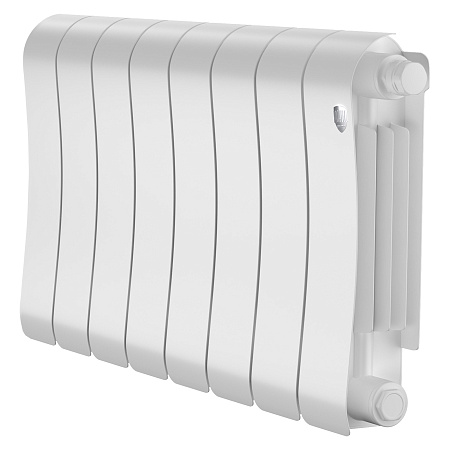 Радиатор биметаллический Royal Thermo Infinity 300 Bianco Traffico VR80 - 8 секц.
