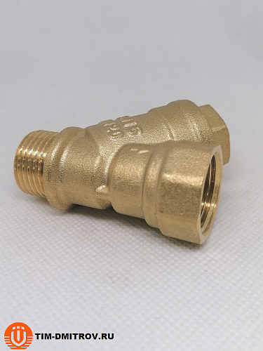 Фильтр грубой очистки 1/2" г/ш косой латунный TIM ,BL5800A