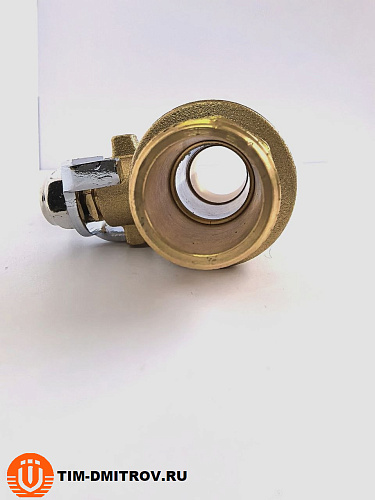 Кран шаровой TIM (рычаг), 1/2" Ш-Ш,DE1203