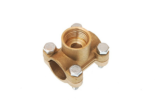 Водоотвод врезка для труб 1"*1/2"*1", арт.ST424