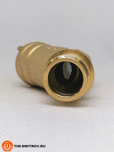 Фильтр грубой очистки 1/2 ш/ш косой латунный TIM ,BL5800C