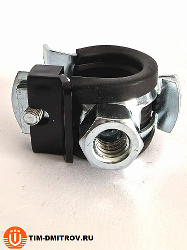 Хомут одновинтовой для труб 3/8" (15-19 мм), ZEISSLER, арт.ZSr.2520.0103