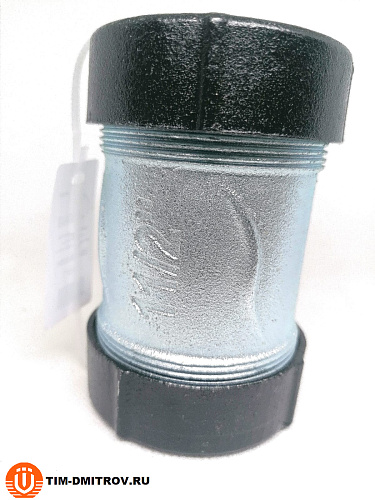 Обжимные соединения из ковкого чугуна, для зажима с обеих сторон. 11/2&quot;, ZSr.130.0308