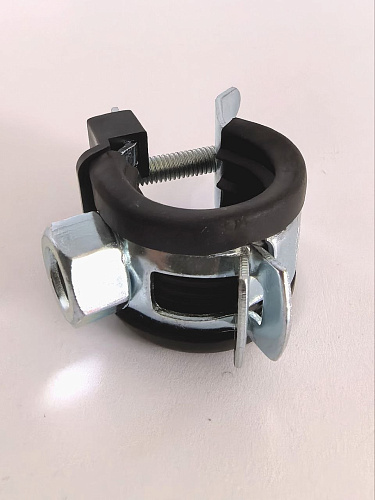 Хомут одновинтовой для труб 3/8" (15-19 мм), ZEISSLER, арт.ZSr.2520.0103