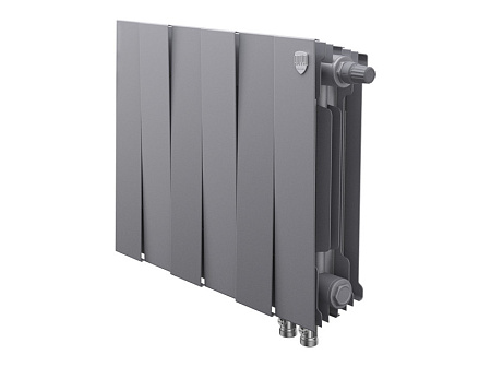 Радиатор Royal Thermo PianoForte 300 /Silver Satin - 6 секц. VDR