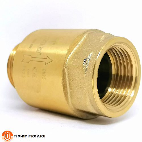 Обратный клапан с металлическим штоком 1&quot; JH-1012A