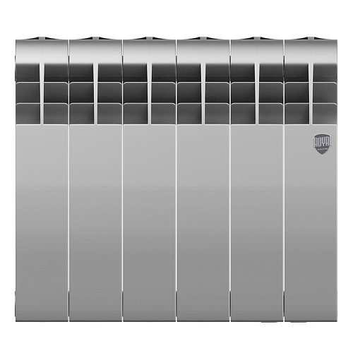 Радиатор Royal Thermo BiLiner 350 /Silver Satin - 6 секц.
