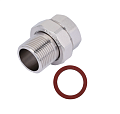 Муфта американка для прямого соединения  никелированная  11/4&quot;г/ш (ZEISSLER) ZSr.165.0107