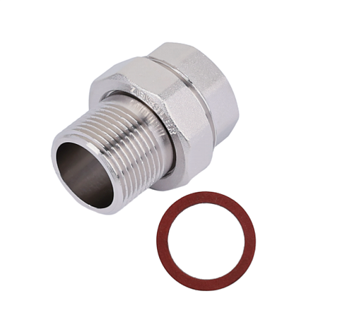 Муфта американка для прямого соединения  никелированная  11/4&quot;г/ш (ZEISSLER) ZSr.165.0107