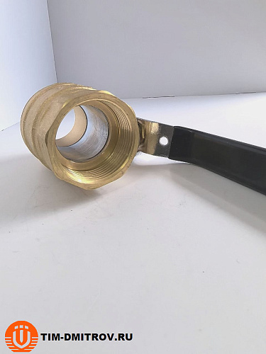Кран шаровой TIM (рычаг), 1 1/4" Г-Ш, DE1209