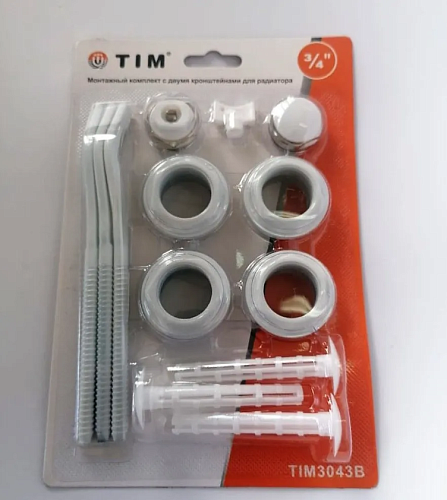 Монтажный комплект 13 в 1 для радиаторов 3/4" TIM арт. TIM3043B