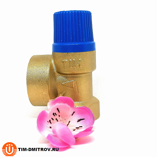 Предохранительный клапан для систем водоснабжения 8 bar - 3/4*1 г/г  BL34FF-C-8