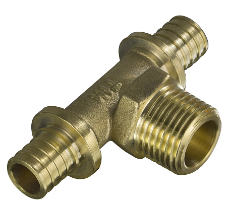 Тройник переходной 25 (3.5)*3/4" ш *25(3.5).аксиальный H-T2503M