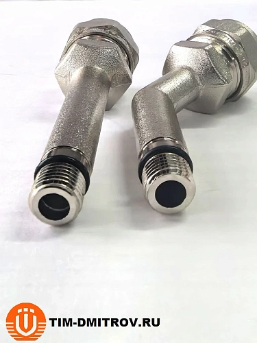 Жесткая подводка для смесителя 16-ц* M10 TIM ,арт.C-KM1610