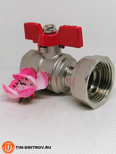 Кран шаровой с накидной гайкой  3/4*1 г, арт.BV209-C34FN