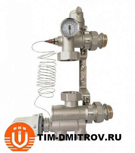 Насосно-смесительный узел для систем отопления (без насоса), TIM,JH-1036