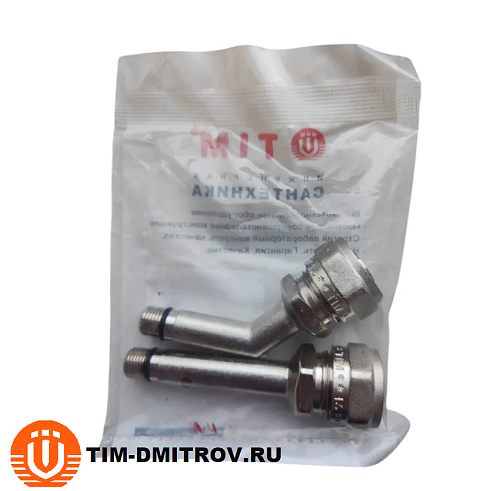Жесткая подводка для смесителя 16-ц* M10 TIM ,арт.C-KM1610